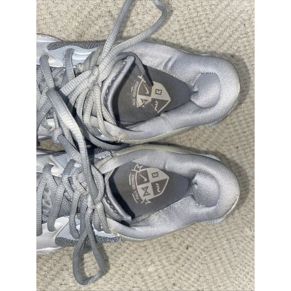 Nike PG 5 TB Paul George Basketball Shoes Grey White Men's Size 6 - Picture 3 of 9